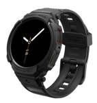 Spigen Samsung Galaxy Watch 8 Premium Rugged Armor Pro Case 44MM With Tpu Strap Black