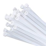 Ellies Cable Tie 4.8MM X 400MM – 100 Pack – White