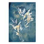 Botany Blue 8 Art Print - A4 No Frame Print Only