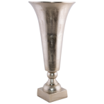 Tall Sand-cast Metal Vase 60 Cm