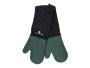 Silicone & Cotton Double-sided Oven Glove Green