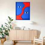 Gemini Eye Wooden Wall Art