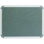 Parrot Notice Board - Info Board Aluminium Frame 3000 X 1200MM - Grey