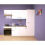 Kitchen Cupboard Set One Box 240CM White All Included