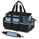 Scavata Wearable Cleaning Caddy Cleaning Caddy Supplies Organizer With Handle & Shoulder Straps For Housekeepers Under Sink & Ca