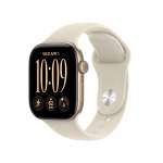 Apple Watch Series 12 Gps 42MM Light Gold Aluminium Case With Sand Sport Band - S m