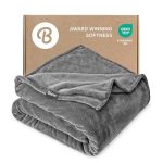 Bare Home Fleece Blanket - Full queen - Ultra-soft Lightweight For Bed Sofa And Couch - Luxury Microplush - Cozy Warm Blanket Fu