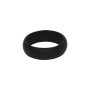 Women's Silicone Ring - Natural Selection - Black / 5