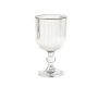 6 Pieces LV228 Gold Rim Stemmed Wine Glasses For Decor