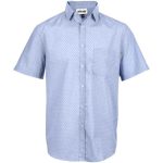Mens Short Sleeve Duke Shirt Light Blue