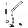 LED Grow Light With Full Spectrum For Indoor Plants 2 Tubes Red & Blue