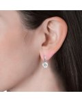 Dhia Casa Drop Earrings With Swarovski Crystals