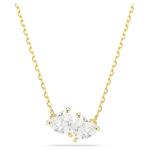 SWAROVSKI Mesmera Necklace Heart White Gold-tone Plated