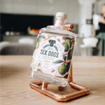 Copper Six Dogs Gin Bottle Holder