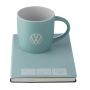 Volkswagen Vw Refresh Mug & Notebook Set Dust Blue