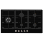 Black Glass Gas Hob 90CM