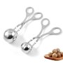 1pc Stainless Steel Meatball Clip Meatball Maker Fish Ball Clip Meatball Round Ball Rice Ball Maker