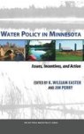 Water Policy In Minnesota - Issues Incentives And Action Hardcover