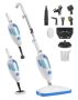 Steam Mop For Floor Cleaning 10IN1 Multi Purpose Handheld Steamer Cleaner Detachable For Vinyl Laminate Carpet Tile Hard Floor Grout W/ 2 Pad 23F