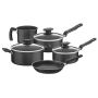 5 Pieces Aluminum Cookware Set Internal Non-stick Coating