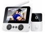 Wireless Video Intercom Doorbell With 4.3 Screen Two Way Audio Night Vision