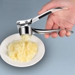 Stainless Steel Garlic Press