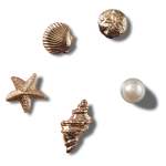 On Holiday At The Sea 5 Pack Jibbitz - Multi Osfa