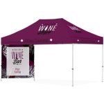 3M Ovation Sublimated Gazebo 4.5M 1 Short Full-wall Skin