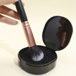 Color Removal Cleaner Sponge - Dry Makeup Brush Cleaner - Eliminating Drying Time - Switch Eyeshadow Colored Immediately - Shado