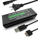 Ac Power Charger Adapter With USB Charging Cable Cord For Psp Go- Wall Chargers Supply Kit For Psp Go PSP-N1000 Console
