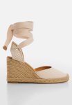 Georgina Espadrille Heel - Light Beige