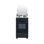 50CM Freestanding Gas electric Cooker Black