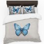 Wings Of Tranquility Butterfly Duvet Cover Set By Nathan Pieterse King