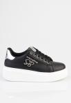 Sissy Boy Womens Noella Sneakers In Black - Black 8