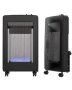 Fine Living Warmwave Blue Flame Folding Heater Black