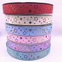 Polyester Grosgrain Ribbon With Gilding Stars For Christmas Wedding Decorations Ideal For Diy Crafts And Sewing