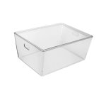Ezy Storage 11L Lisse Deep Clear With Lid