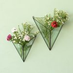 Wall Terrarium - 3D Triangle - Large Excl. Plants