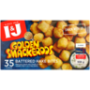 Frozen Golden Smackeroos Classic Battered Hake Bites 35 Pack 500G