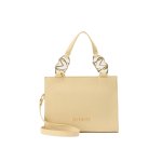 Jewel Top Handle Bag -beige