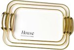 Generic Serving Tray Set Of 3 Pieces Tray Serving Set