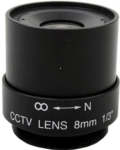 Securnix Lens 8MM Fixed Iris