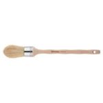 Domed Lily Bristle Round Brush - NO.8. - Stainless Steel Ferrule 36MM
