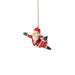 Santa Doing A Slide