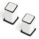 2PC Black & White Ring Stand