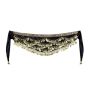 Fancy Dress Belly Dance Skirt Hip Scarf With Gold Coins Party Costume