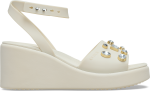 Brooklyn Gems Ankle Strap Wedge - Sandstone W11