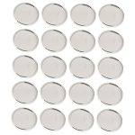 Doitool 28MM Discbound Book Binding Discs 20 Pcs Metal-plated Binder Rings For Diy Planners And Notebooks For Scrapbooking And O