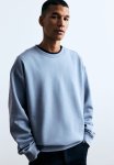 Loose Fit Sweatshirt - Blue