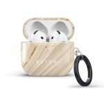 Burga Airpod Hardcase Compatible With Apple Airpods 4 Charging Case Red Roses Dark Floral Minimalistic Pattern - Protective Hard